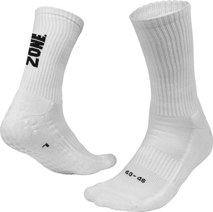 Zone Floorball Zone Grip socks INCREDIBLE white-40-46 (40 - 46)