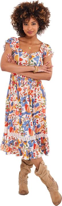 Actual product image Joe Browns Birds of Paradise Knee Dress (46)