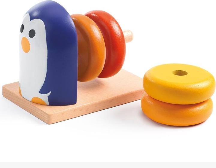 Actual product image Djeco Assembled toy - Penguin
