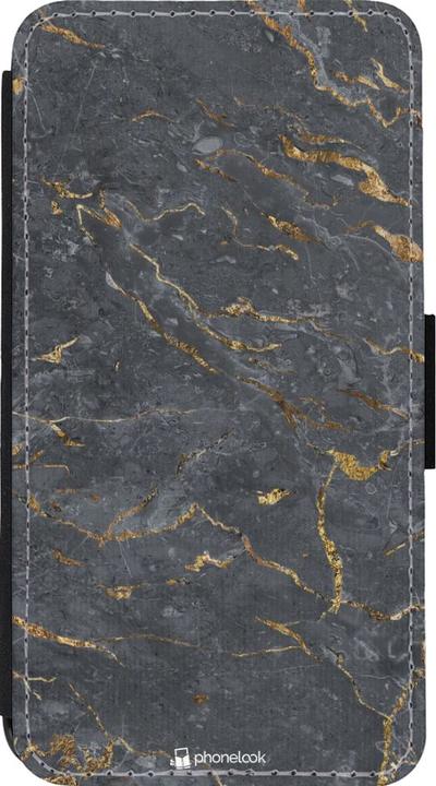 Immagine prodotto PhoneLook Cover Portafoglio nero Grigio Oro Marmo (Apple iPhone 13 mini)