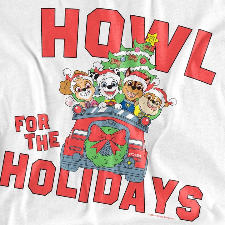 Produktbild Paw Patrol Howl For The Christmas Holidays TShirt (XXL)