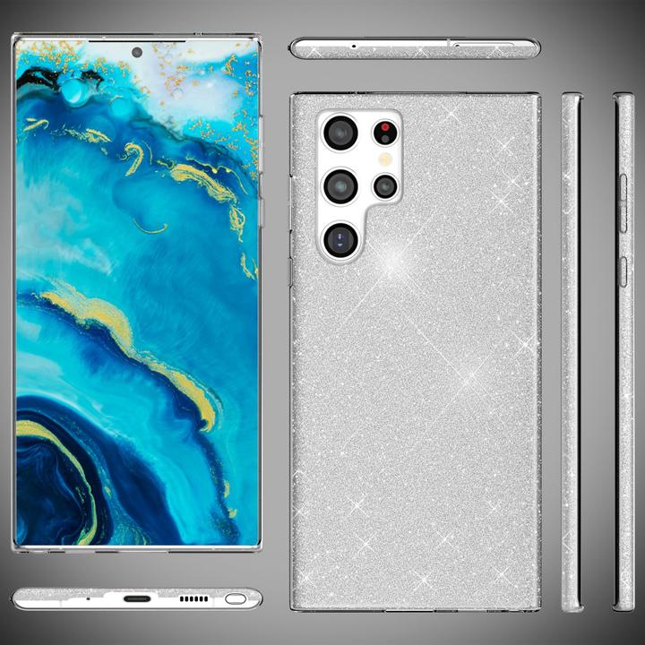 Produktbild Nalia Glitzer Handyhülle (Samsung Galaxy S22 Ultra)