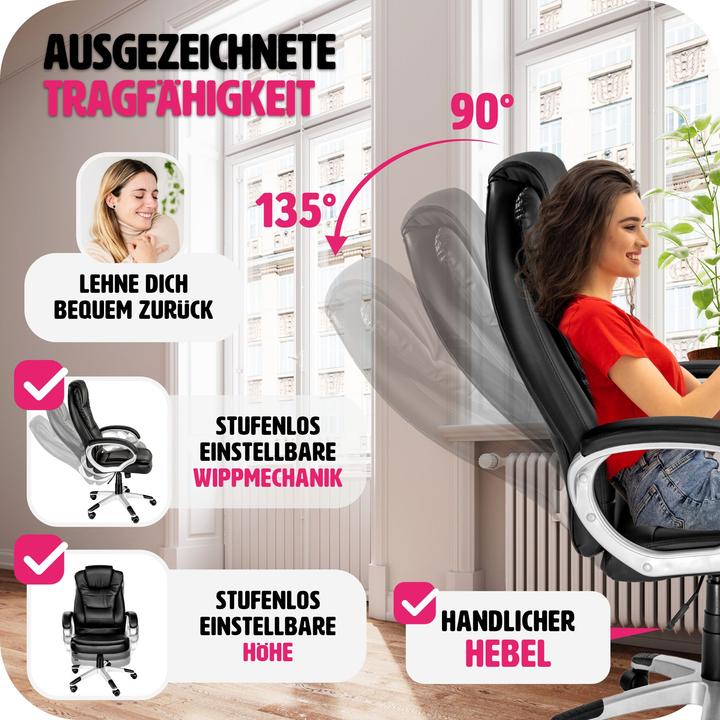 Immagine prodotto tectake Poltrona esecutiva