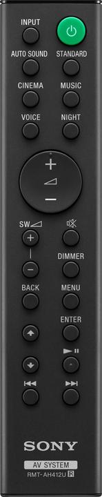 Produktbild Sony HT-S20R (400 W, 5.1 Kanal)