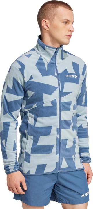 Immagine prodotto adidas Multi AOP Full Zip Fleece Jacket (XL)