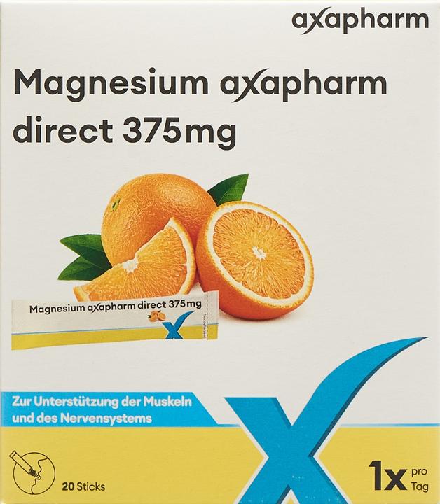 Produktbild Axapharm Magnesium direct (20 Stück, Pulver, 70 g)