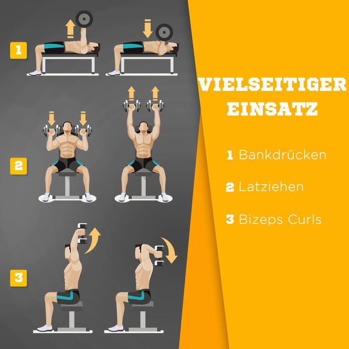Actual product image Homcom Weight bench, 112x62x43cm