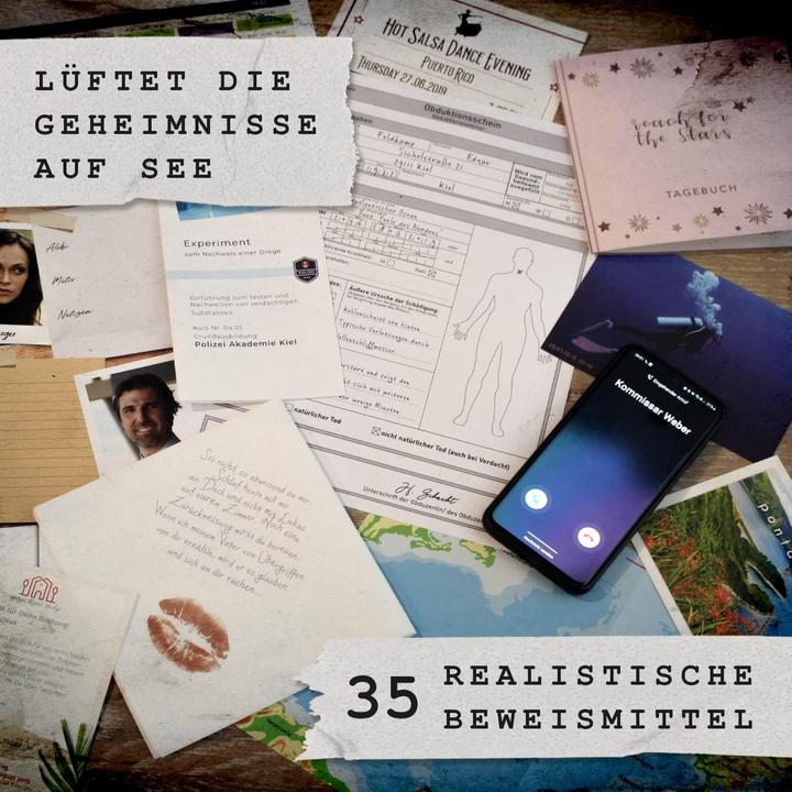 Produktbild 4Brain Games The Unknown 2 - Blutrote See - Krimispiel (Deutsch)