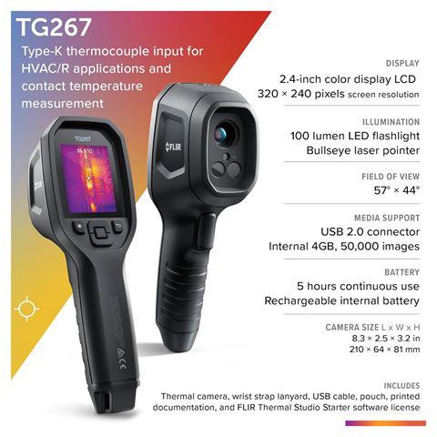 Actual product image Flir TG267 Wärmebildkamera