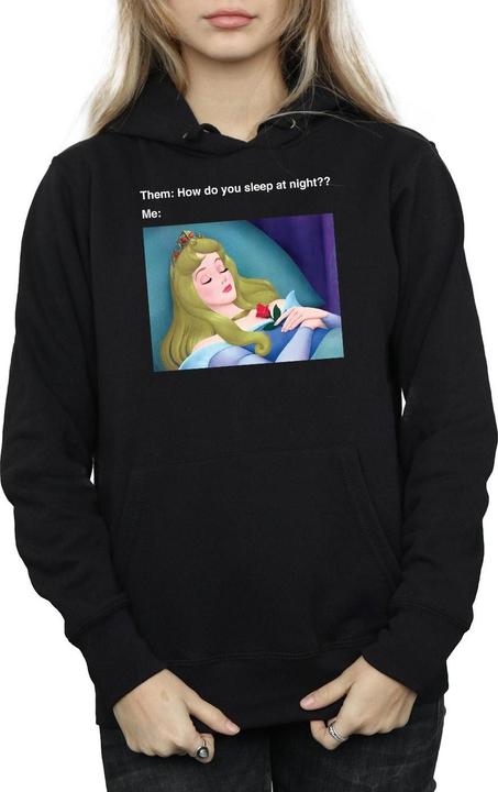 Immagine prodotto Disney Sleeping Beauty Meme Felpa con Cappuccio Donna (XL)