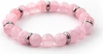 Immagine prodotto Beneto Bracciale di perle di giada rosa MINK33 / 17 (L)