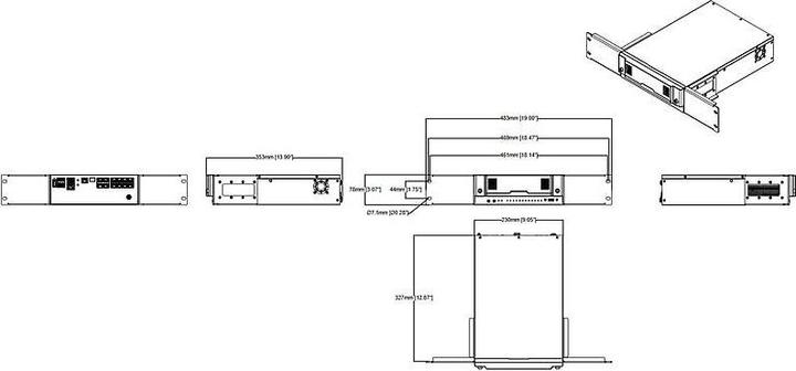 Actual product image Axis S2208 Recorder Station, 8 Channel PoE (Network Video Recorder (NVR))