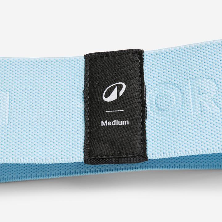 Immagine prodotto Corength Fitness Medium-Resistance Fabric Band for Glutes - Blue (0.31 m, Medio)