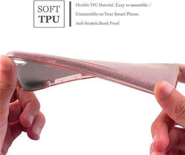 Produktbild Cadorabo TPU Glitzer (3-teilig) Cover (Apple iPhone 6)