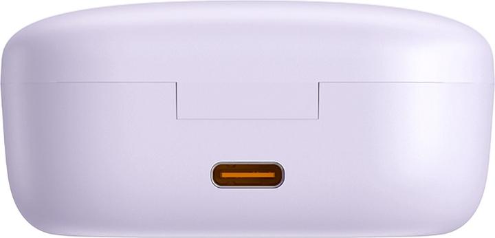 Actual product image Baseus Bowie E18 wireless TWS ENC IPX4 headphones - purple (25 h, Wireless)