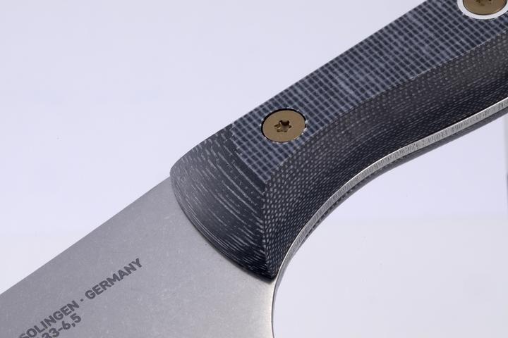 Produktbild Messermeister Küchenmesser Custom 16.5 cm, Grau/Schwarz (16.50 cm)