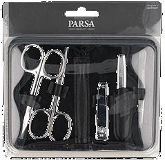 Image du produit Parsa Beauty Set de manucure PARSA, noir ou gris 5 pièces