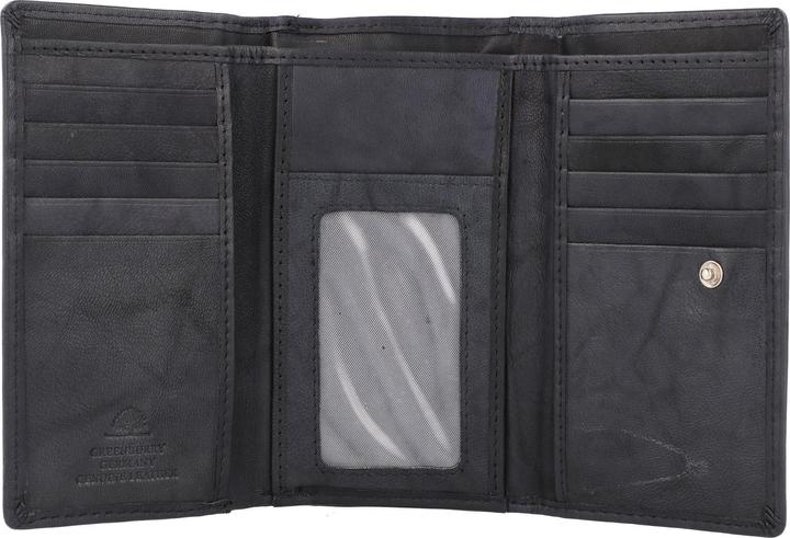 Produktbild Greenburry Basic Geldbörse RFID Leder 14 cm