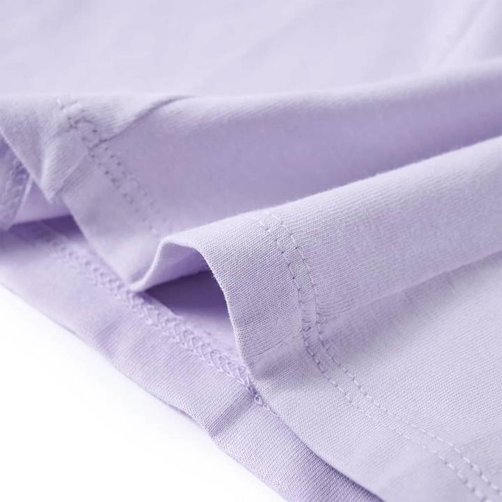 Immagine prodotto VidaXL Camicia da bambino a maniche lunghe lilla chiaro 128,Materiale: 95 % cotone. 5 (128)