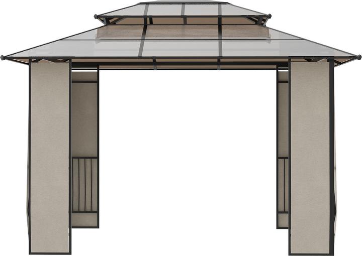 Produktbild Outsunny Pavillon mit Polycarbonatplatten-Dach (300 cm, 320 cm)