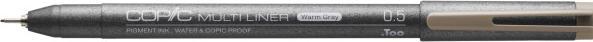 Actual product image Copic Multiliner (Warm grey, 1 x)