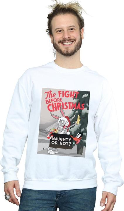 Image du produit Looney Tunes - Sweat THE FIGHT BEFORE CHRISTMAS - Homme (XL)