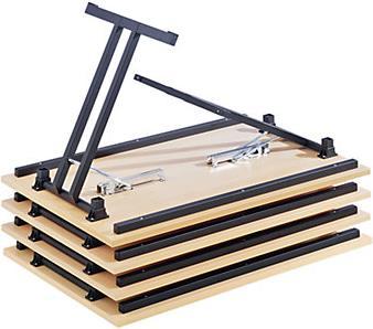 Image du produit kaiserkraft Table pliante, avec plateau extra-fort (160 x 80 x 72 cm)