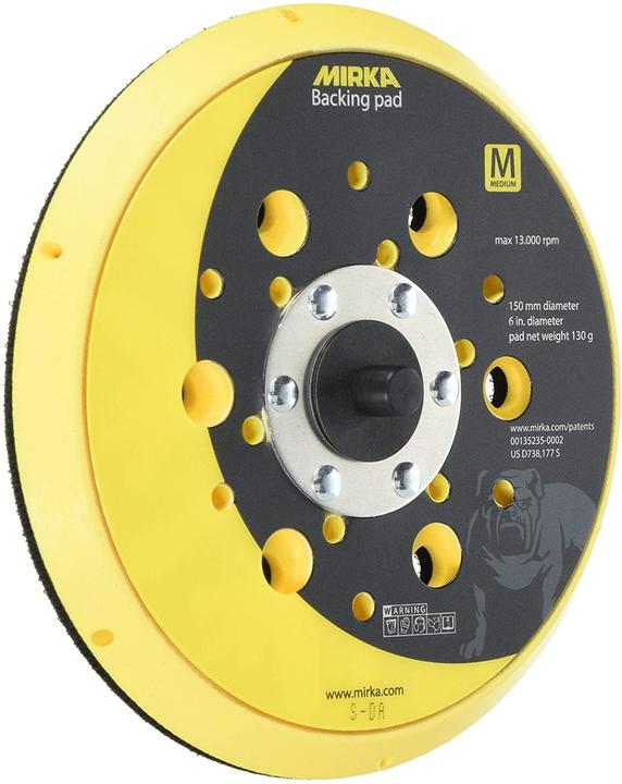 Image du produit Mirka 8292605011 Plateau de ponçage Abranet 516 pouces Grip 48L Medium, 150 mm (MOYEN)
