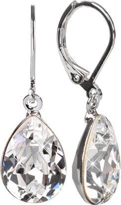 Levien Elegant earrings with Pear Crystal crystals (L)