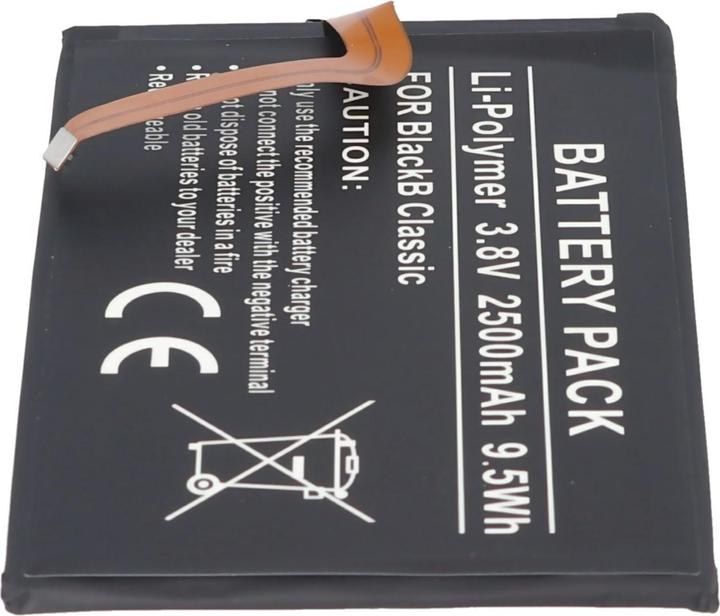 Image du produit AccuCell Batterie Blackberry Classic, BPCLS00001B, 1ICP4/59/93