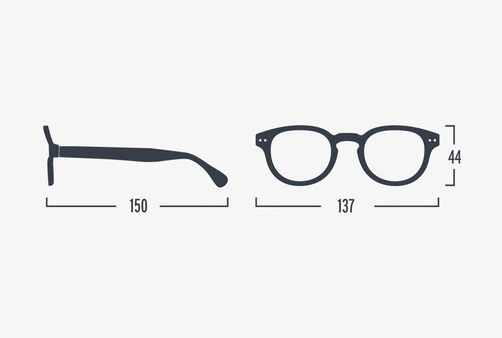 Actual product image Izipizi LetmeSee Glasses (+2)