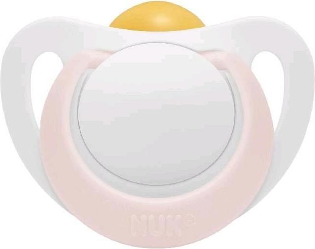 Actual product image NUK Star Latex Baby-Lätzchen 0-6 m rosa