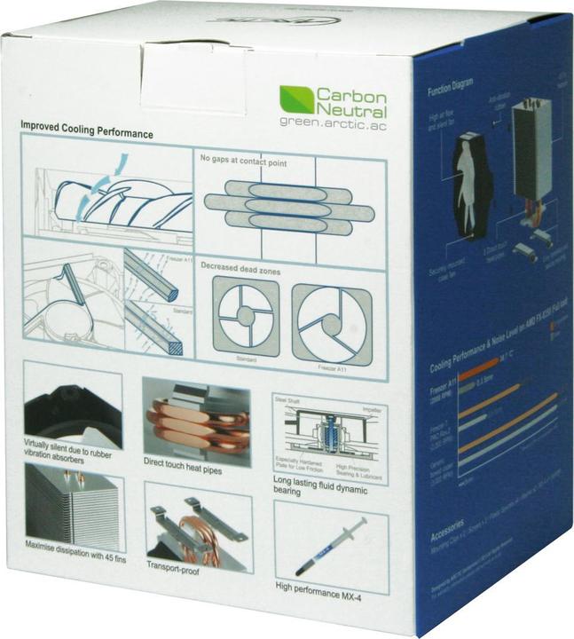 Image du produit Arctic Freezer A11 Refroidisseur d'air pour processeur (130 mm)