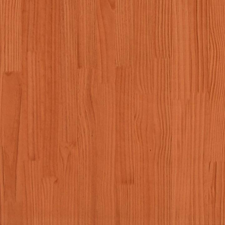 Immagine prodotto VidaXL Letto in legno massiccio Letto in legno Letto pallet con testiera 135x190cm pino (135 x 190 cm)