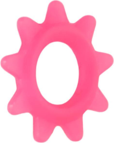 Produktbild Star Piercing O-Ring Stern pink (Silikon, ohne Messing)