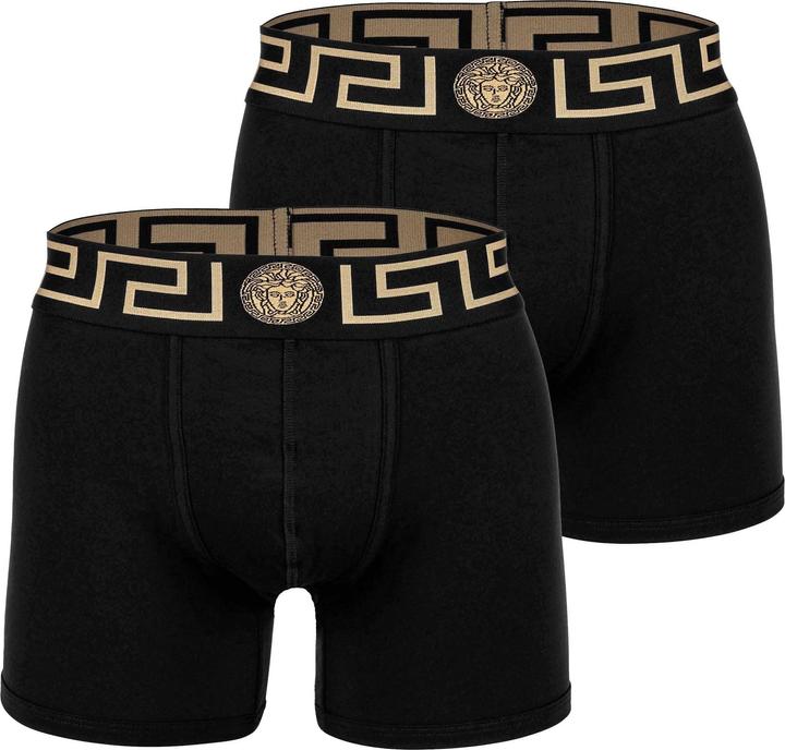 Produktbild Versace Bi-Pack Trunk Jersey Topeka Bi-Stretch Cotton Organic New Logo (XL, 2er Pack)