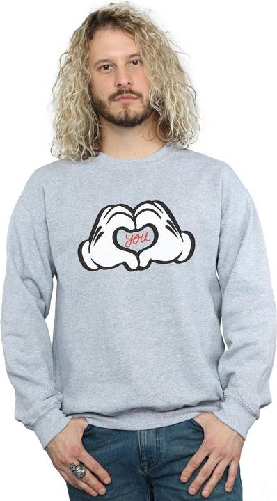 Produktbild Disney Mickey Mouse Loves You Sweatshirt (L)