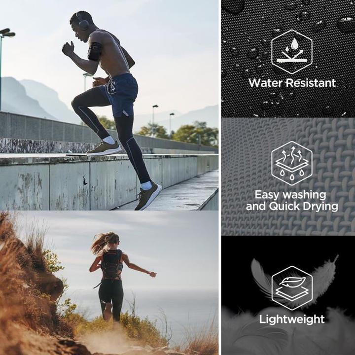 Image du produit Spigen Dynamic Shield bracelet czarny/ black opaska na ramię AMP04617