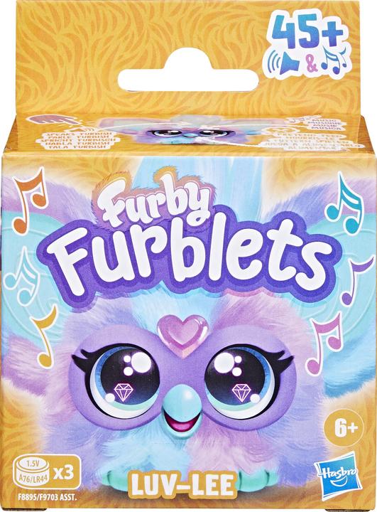 Actual product image Furby Furblets Luv-Lee Mini electronic plush toy (6.50 cm)