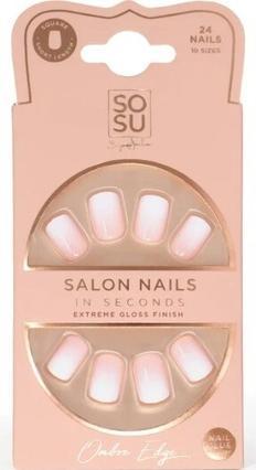 Immagine prodotto Sosu Cosmetici - Unghie artificiali Ombre Edge (Unghie da salone) 24 pezzi