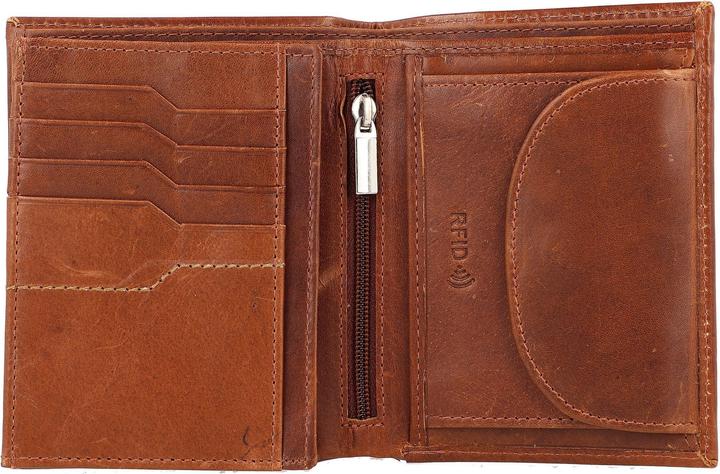 Actual product image Mika Wallet RFID leather 9.5 cm