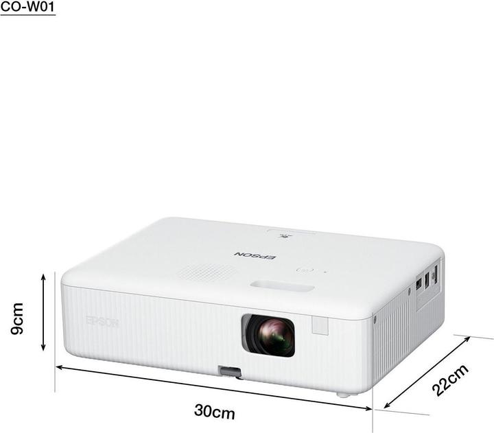 Produktbild Epson CO-W01 (WXGA, 3000 lm, 1.27 - 1.71:1)