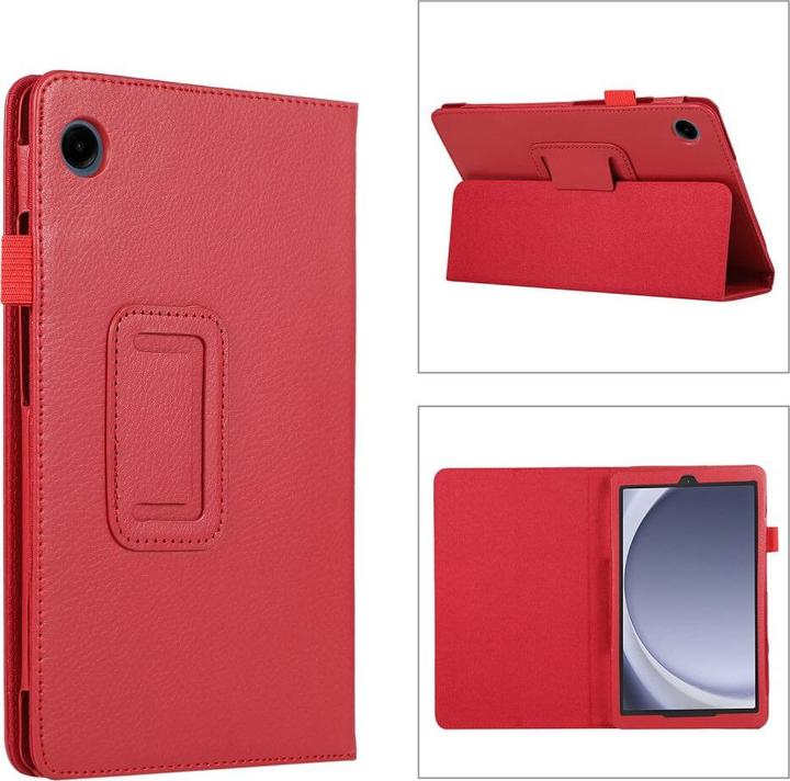 Image du produit Cover-Discount Galaxy Tab A9 - Étui stand bi-fold rouge (Galaxy Tab A9)