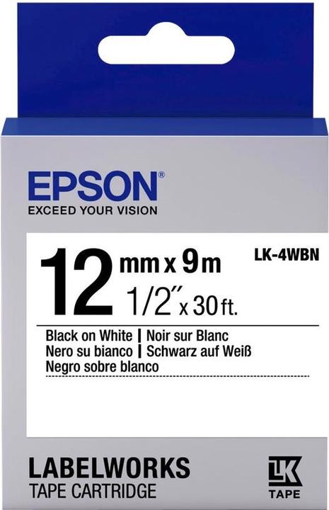 Produktbild Epson Lk-4wbn (1.20 cm, Weiss)