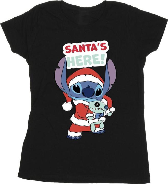 Produktbild Disney Lilo & Stitch Santa's Here TShirt (S)