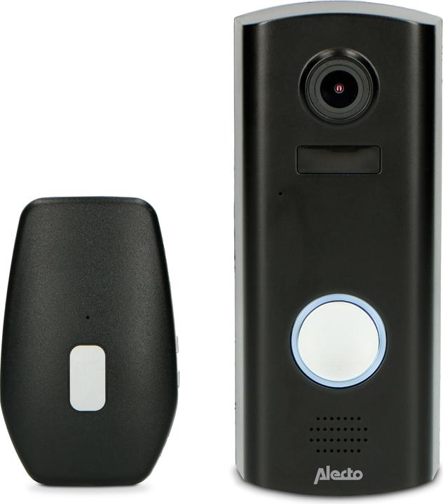 Produktbild Alecto WLAN Türklingel mit Kamera, schwarz (WLAN)