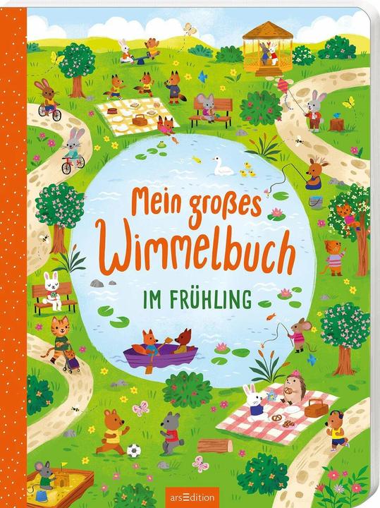 Produktbild Mein grosses Wimmelbuch – Im Frühling (Deutsch, Kathryn Selbert, 2024)