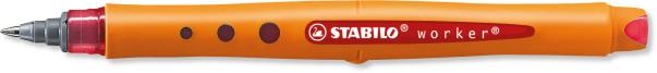 Immagine prodotto STABILO roller worker+ (Verde, Rosso, Blu, Nero, 4 x)