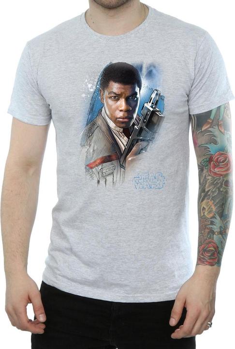Immagine prodotto Star Wars The Last Jedi Finn Brushed Maglietta Uomo (S)