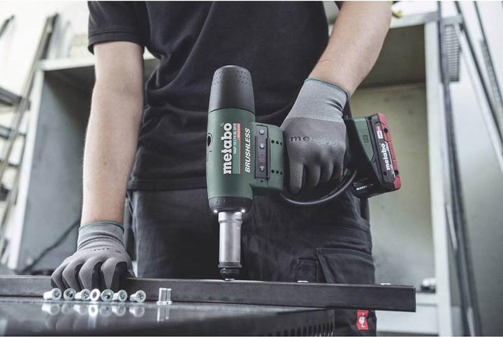Immagine prodotto Metabo Pistola per dadi a rivetto a batteria da 18 Volt (Batteria ricaricabile)